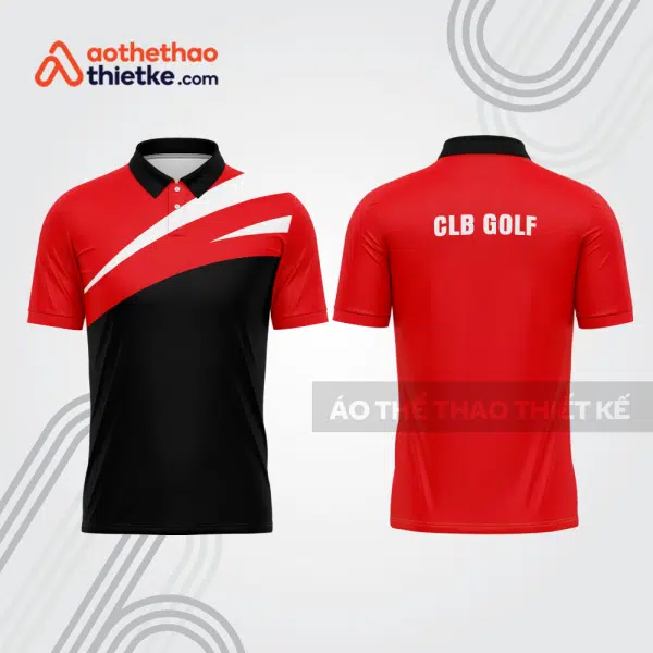 Mẫu thiết kế áo có cổ đồng phục thi đấu golf gf779