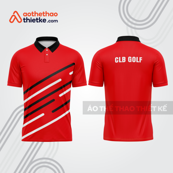 Mẫu thiết kế áo có cổ đồng phục thi đấu golf gf780