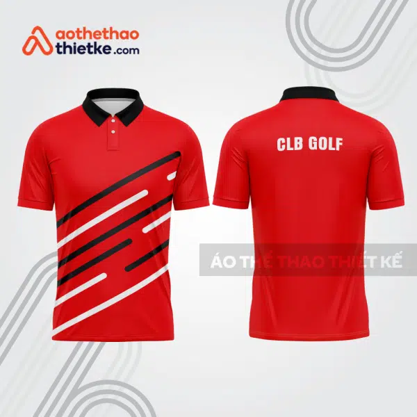 Mẫu thiết kế áo có cổ đồng phục thi đấu golf gf780