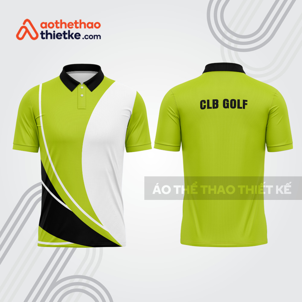 Mẫu thiết kế áo có cổ đồng phục thi đấu golf gf782