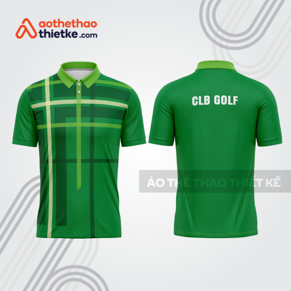 Mẫu thiết kế áo có cổ đồng phục thi đấu golf gf783