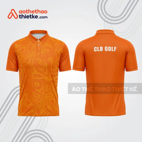 Mẫu thiết kế áo có cổ đồng phục thi đấu golf gf785