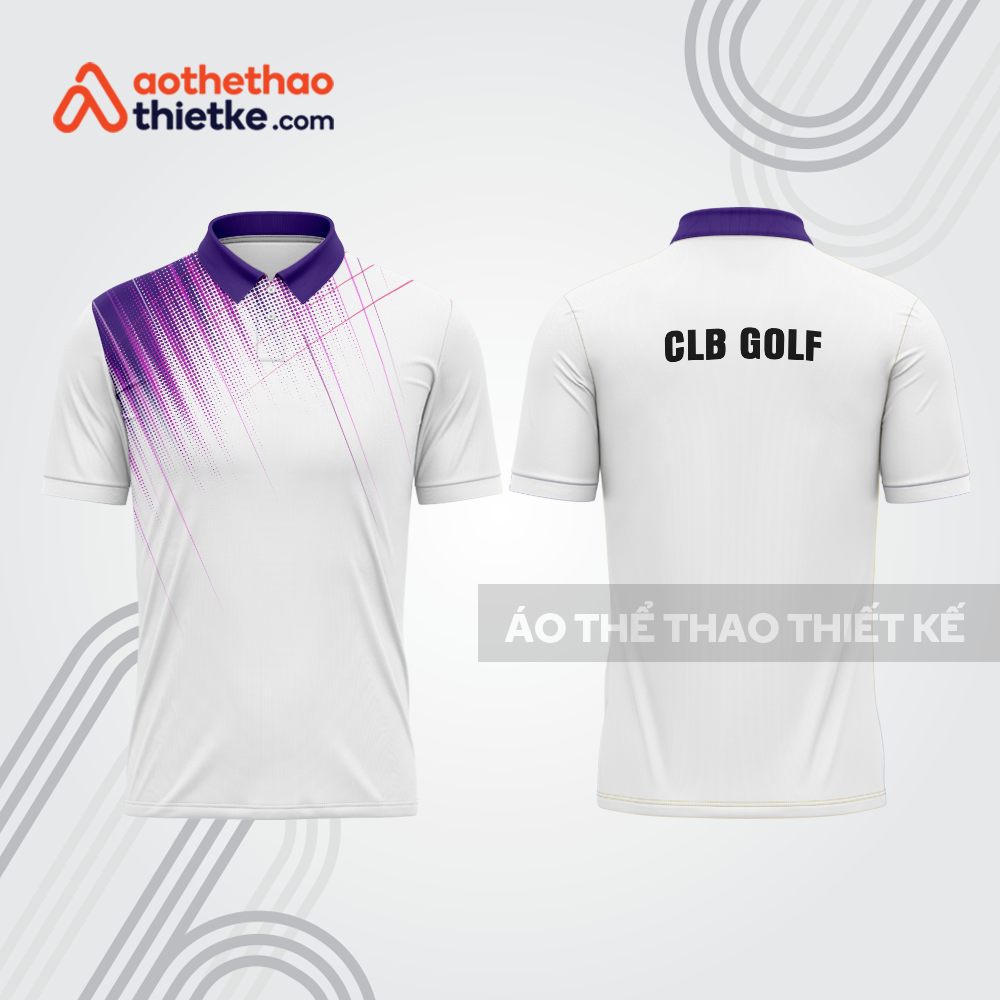 Mẫu thiết kế áo có cổ đồng phục thi đấu golf gf787