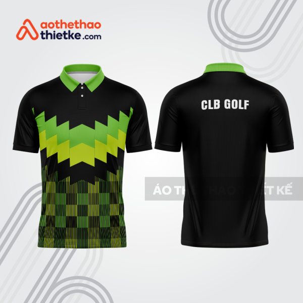 Mẫu thiết kế áo có cổ đồng phục thi đấu golf gf789