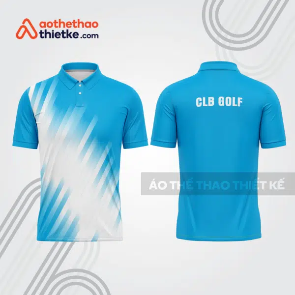 Mẫu thiết kế áo có cổ đồng phục thi đấu golf gf790