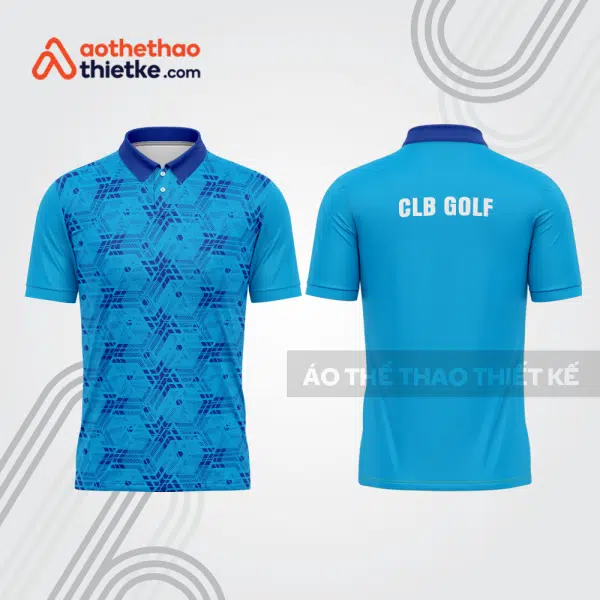 Mẫu thiết kế áo có cổ đồng phục thi đấu golf gf793