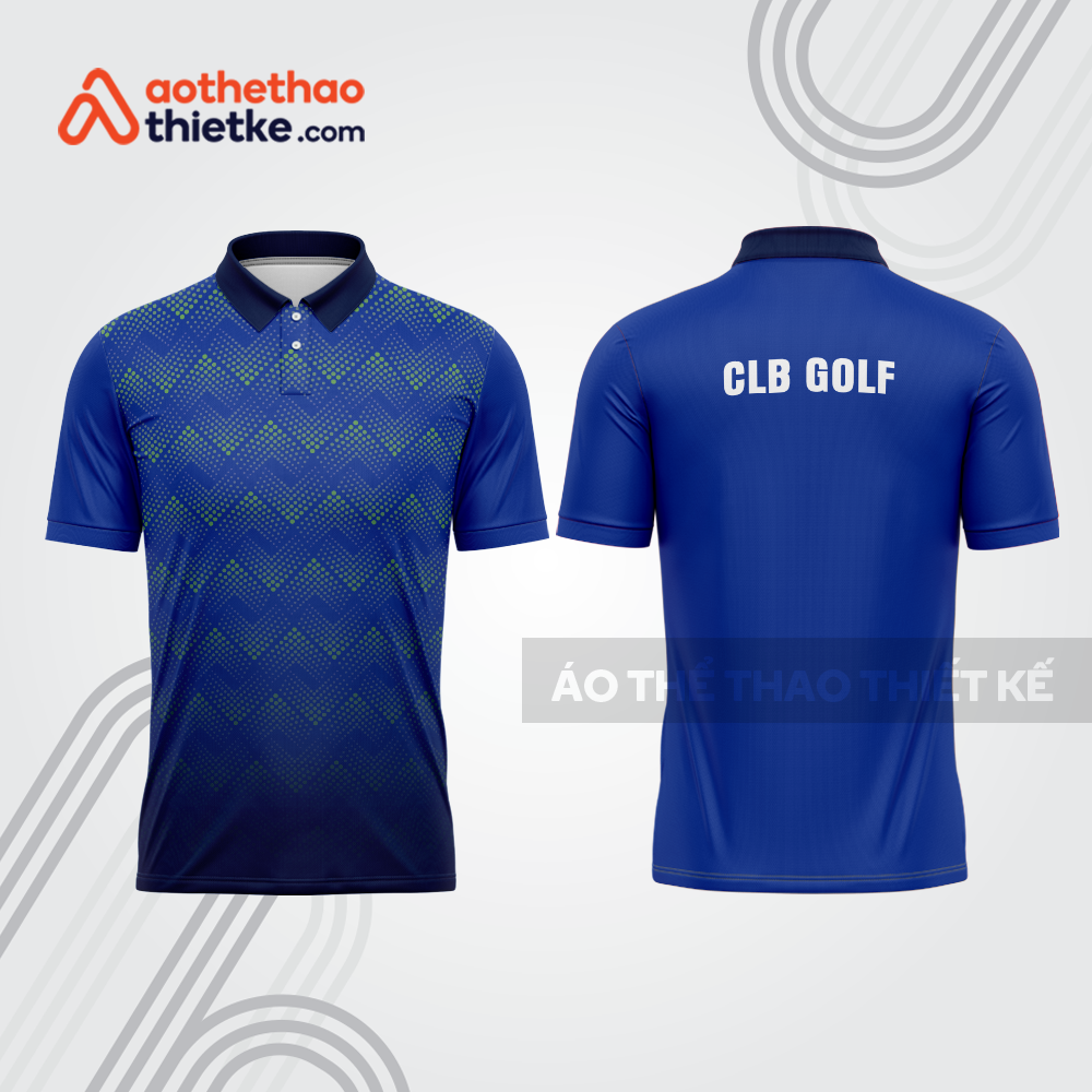 Mẫu thiết kế áo có cổ đồng phục thi đấu golf gf797