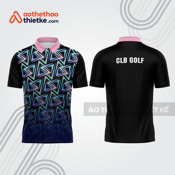 Mẫu thiết kế áo có cổ đồng phục thi đấu golf gf798