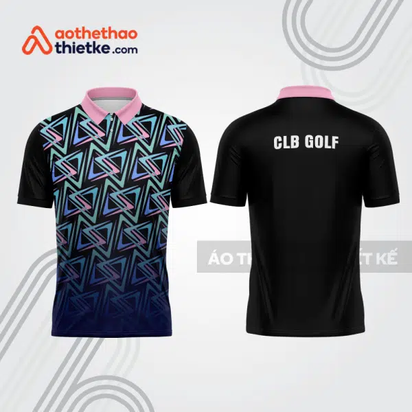 Mẫu thiết kế áo có cổ đồng phục thi đấu golf gf798