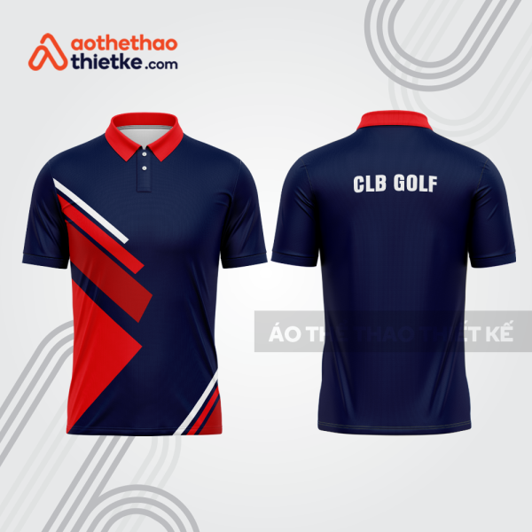 Mẫu thiết kế áo có cổ đồng phục thi đấu golf gf803