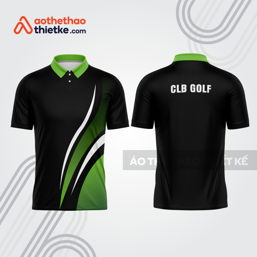 Mẫu thiết kế áo có cổ đồng phục thi đấu golf gf804
