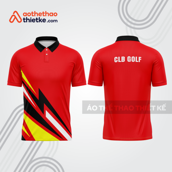 Mẫu thiết kế áo có cổ đồng phục thi đấu golf gf805