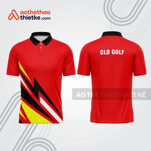 Mẫu thiết kế áo có cổ đồng phục thi đấu golf gf805