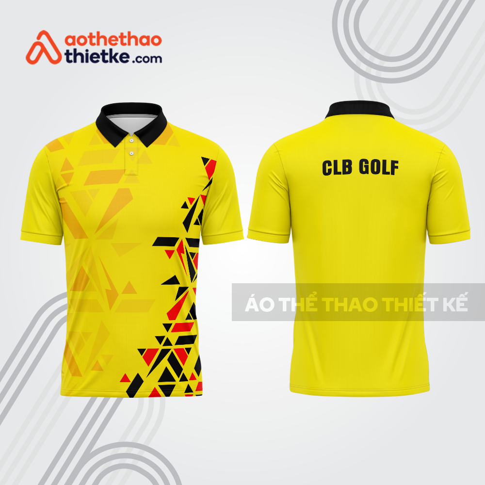 Mẫu thiết kế áo có cổ đồng phục thi đấu golf gf807