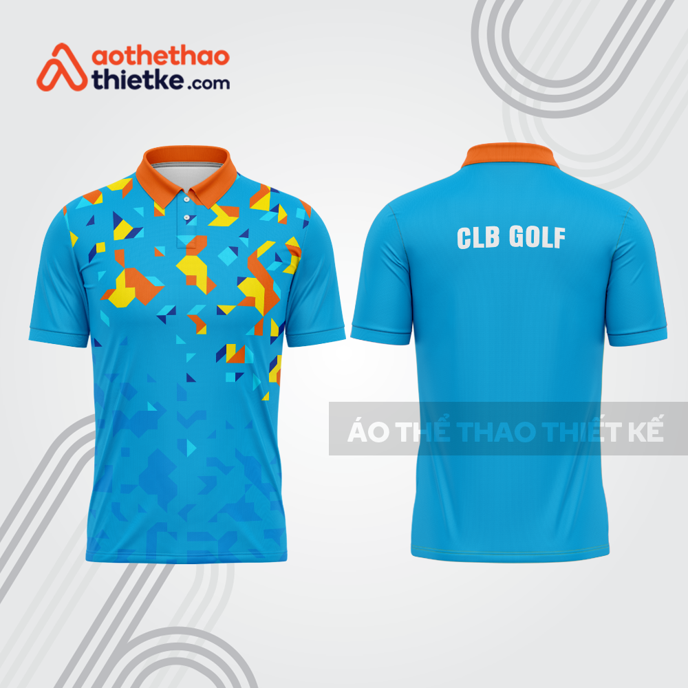 Mẫu thiết kế áo có cổ đồng phục thi đấu golf gf813