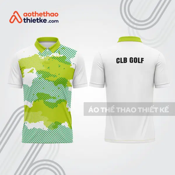 Mẫu thiết kế áo có cổ đồng phục thi đấu golf gf814