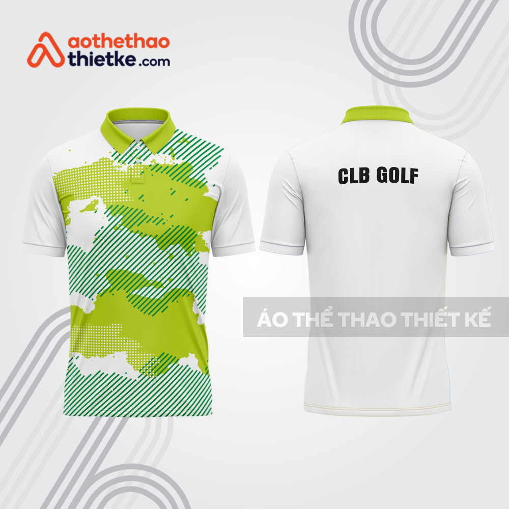 Mẫu thiết kế áo có cổ đồng phục thi đấu golf gf814