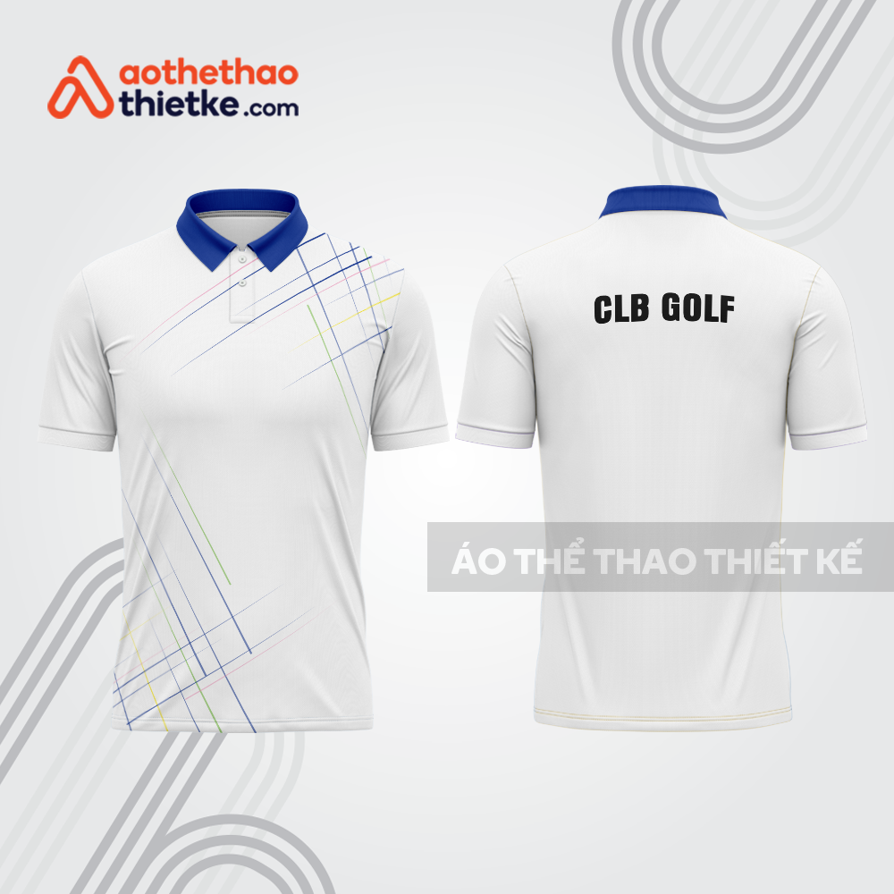 Mẫu thiết kế áo có cổ đồng phục thi đấu golf gf816