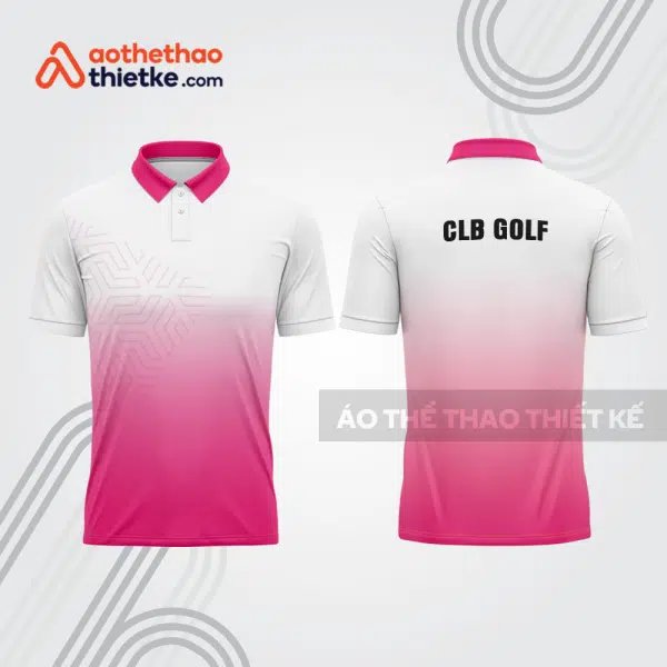 Mẫu thiết kế áo có cổ đồng phục thi đấu golf gf817