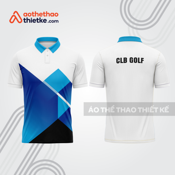 Mẫu thiết kế áo có cổ đồng phục thi đấu golf gf819