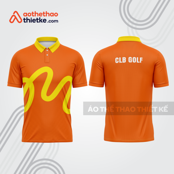 Mẫu thiết kế áo có cổ đồng phục thi đấu golf gf820
