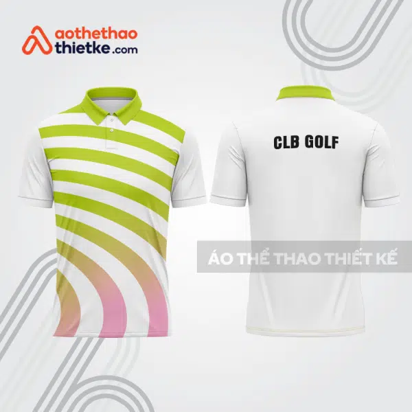 Mẫu thiết kế áo có cổ đồng phục thi đấu golf gf821