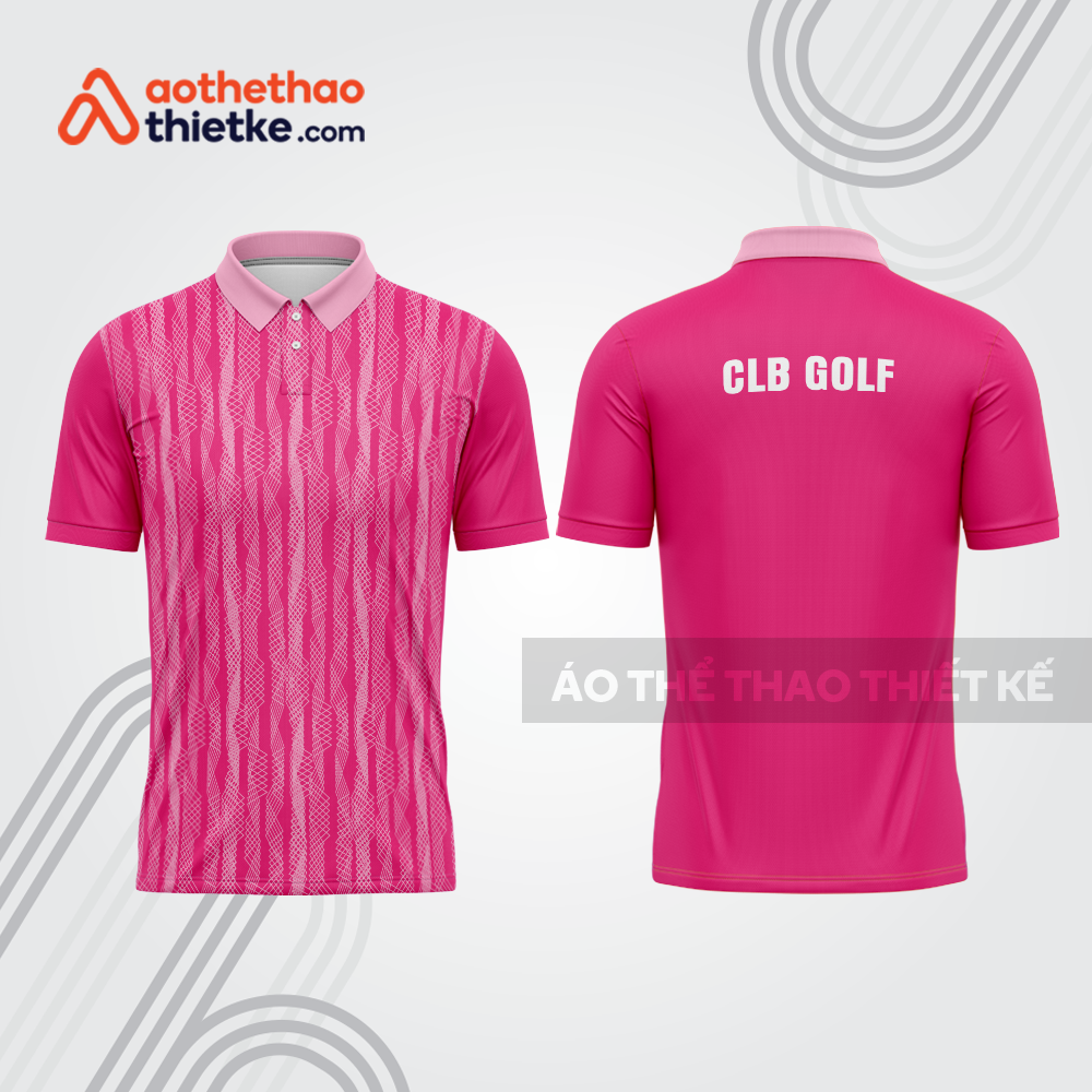 Mẫu thiết kế áo có cổ đồng phục thi đấu golf gf823