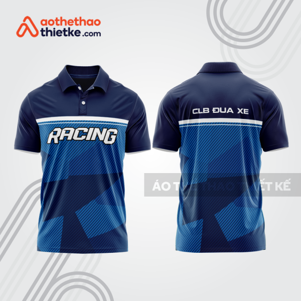 Mẫu thiết kế áo polo đội đua xe mô tô & ô tô đẹp mta182