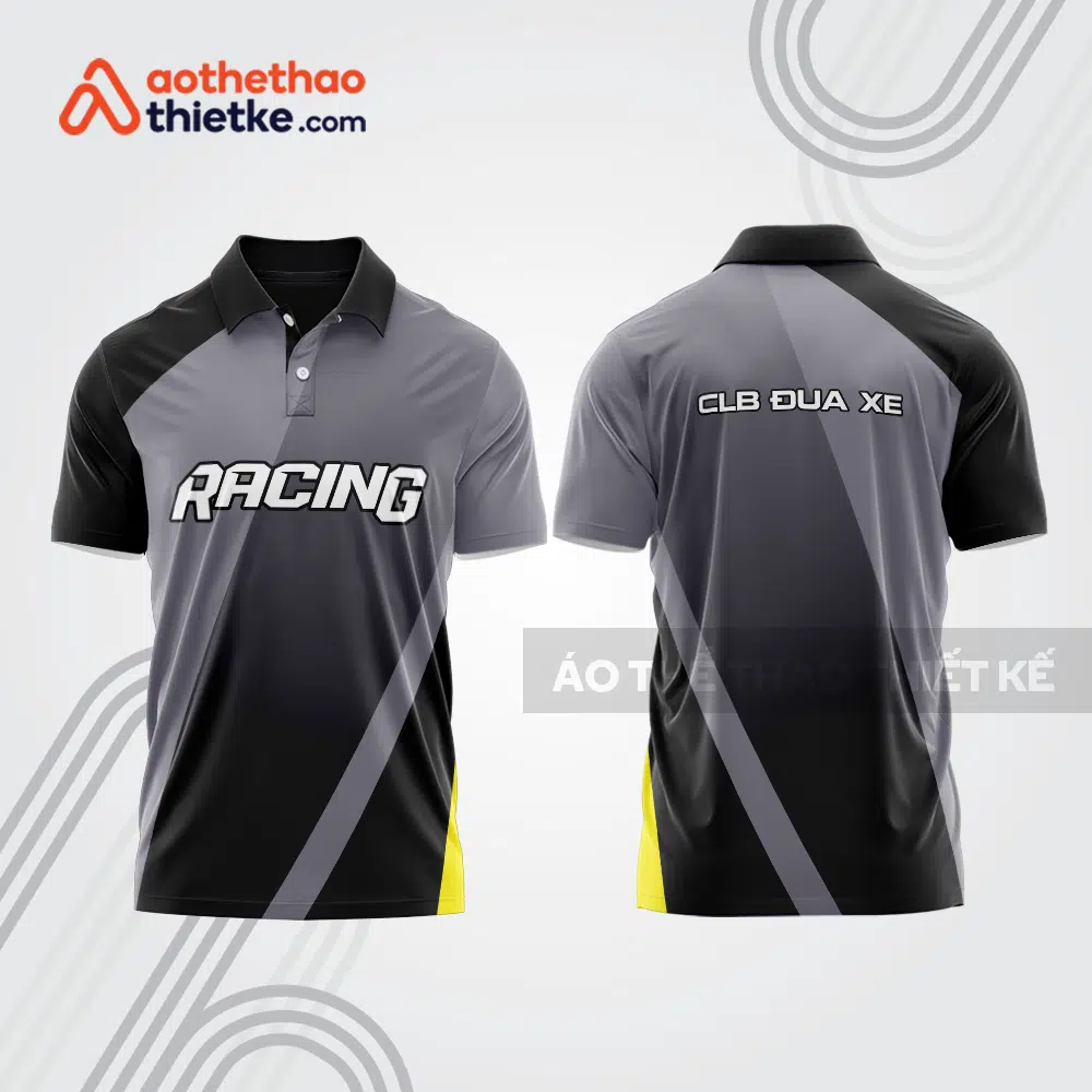 Mẫu thiết kế áo polo đội đua xe mô tô & ô tô đẹp mta183