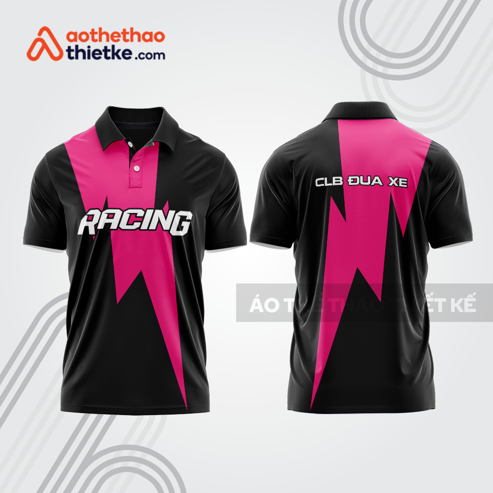 Mẫu thiết kế áo polo đội đua xe mô tô & ô tô đẹp mta185