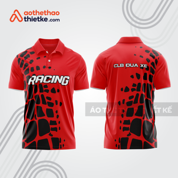 Mẫu thiết kế áo polo đội đua xe mô tô & ô tô đẹp mta185