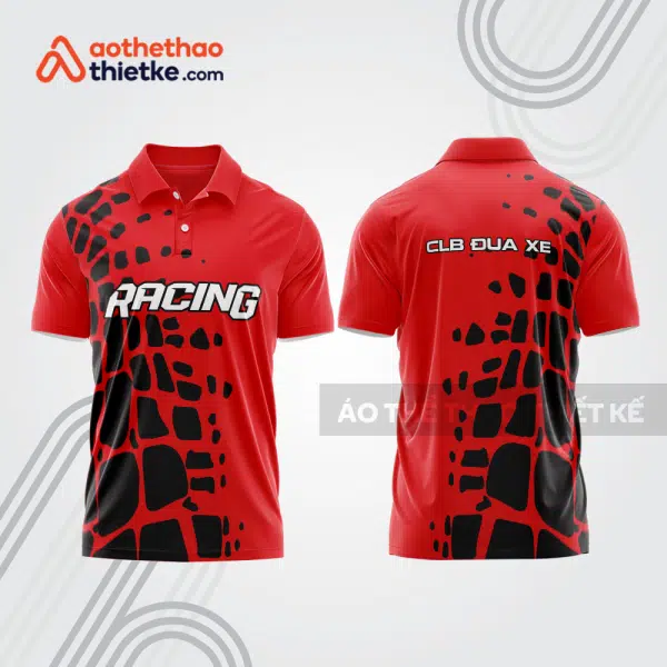 Mẫu thiết kế áo polo đội đua xe mô tô & ô tô đẹp mta185