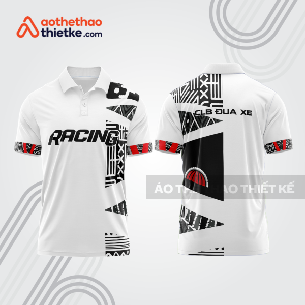Mẫu thiết kế áo polo đội đua xe mô tô & ô tô đẹp mta188