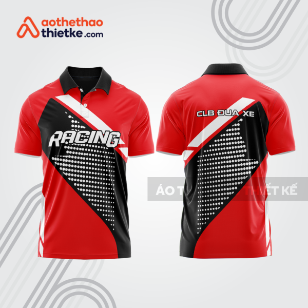 Mẫu thiết kế áo polo đội đua xe mô tô & ô tô đẹp mta190