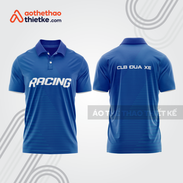 Mẫu thiết kế áo polo đội đua xe mô tô & ô tô đẹp mta191