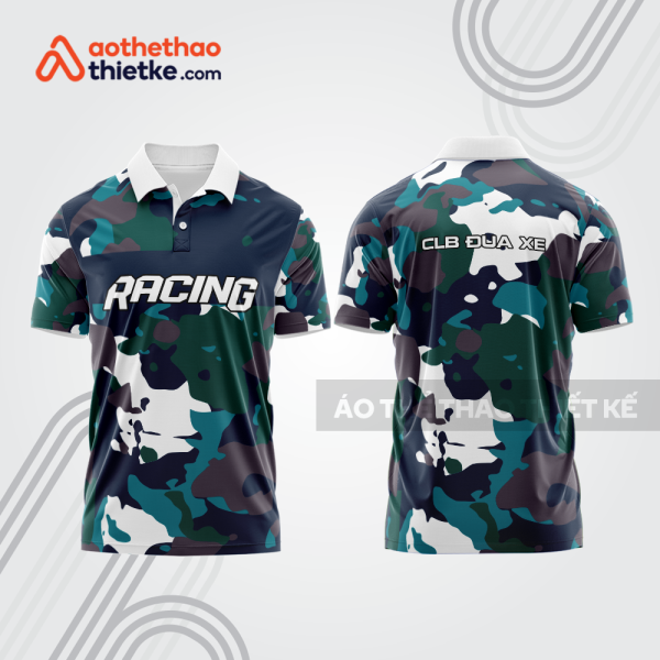 Mẫu thiết kế áo polo đội đua xe mô tô & ô tô đẹp mta194