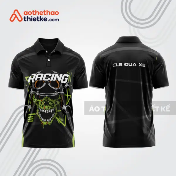 Mẫu thiết kế áo polo đội đua xe mô tô & ô tô đẹp mta195