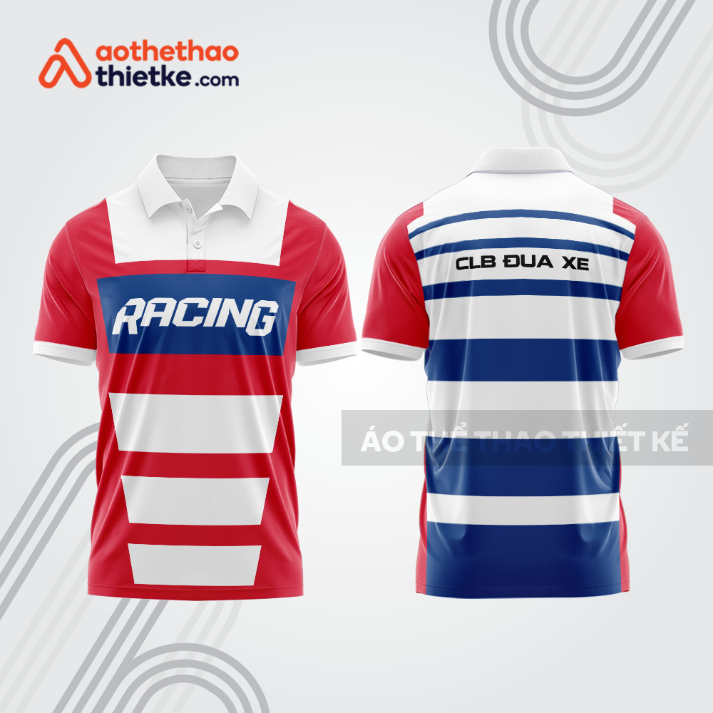 Mẫu thiết kế áo polo đội đua xe mô tô & ô tô đẹp mta200