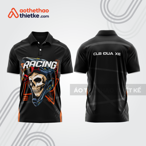 Mẫu thiết kế áo polo đội đua xe mô tô & ô tô đẹp mta201