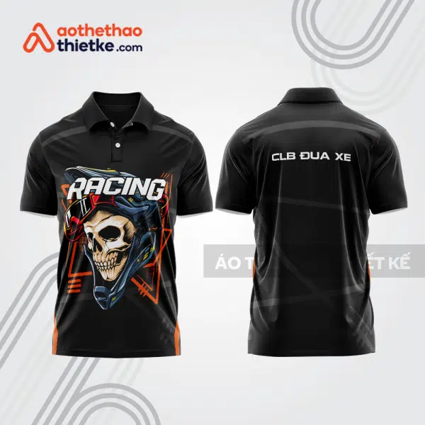 Mẫu thiết kế áo polo đội đua xe mô tô & ô tô đẹp mta201