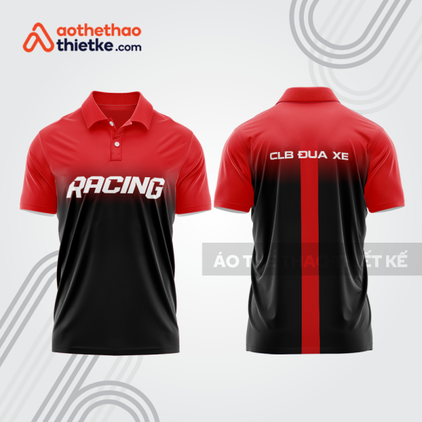 Mẫu thiết kế áo polo đội đua xe mô tô & ô tô đẹp mta203