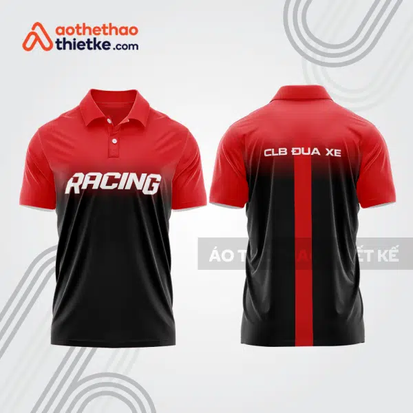 Mẫu thiết kế áo polo đội đua xe mô tô & ô tô đẹp mta203