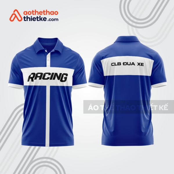 Mẫu thiết kế áo polo đội đua xe mô tô & ô tô đẹp mta204