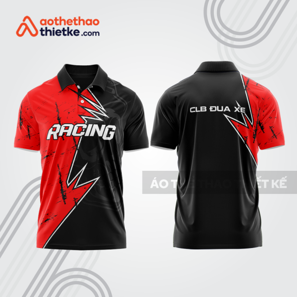 Mẫu thiết kế áo polo đội đua xe mô tô & ô tô đẹp mta205