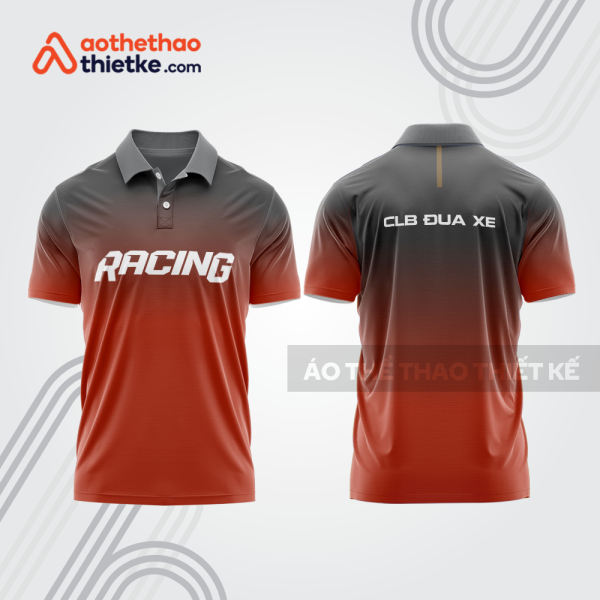 Mẫu thiết kế áo polo đội đua xe mô tô & ô tô đẹp mta206