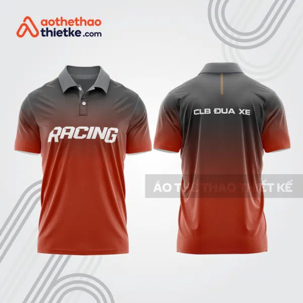 Mẫu thiết kế áo polo đội đua xe mô tô & ô tô đẹp mta206