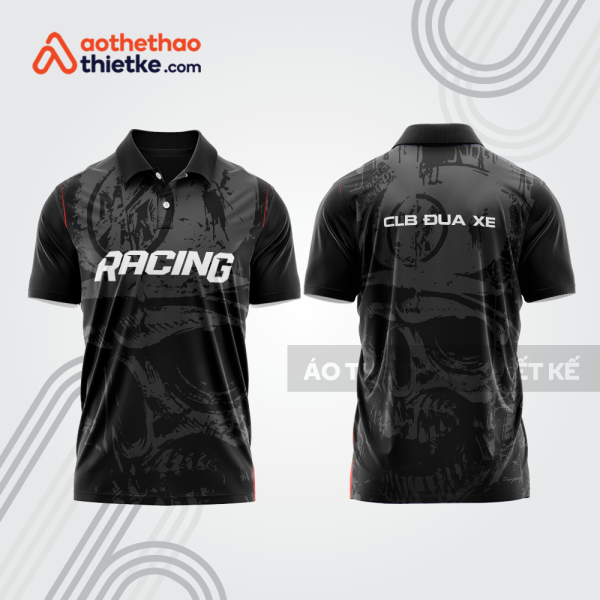 Mẫu thiết kế áo polo đội đua xe mô tô & ô tô đẹp mta208
