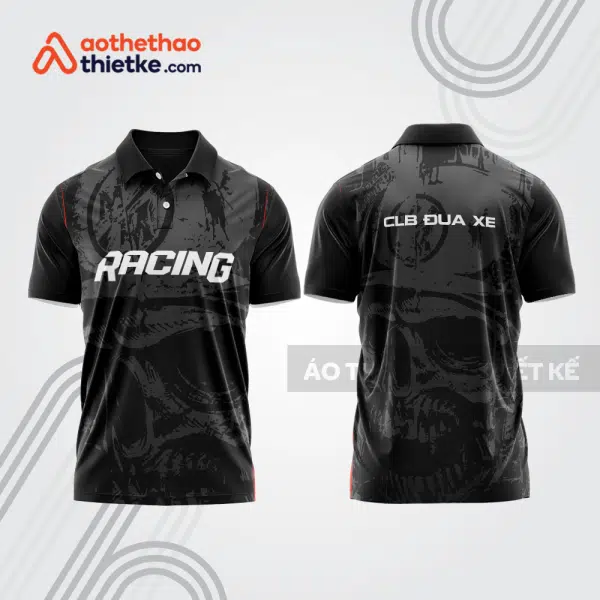 Mẫu thiết kế áo polo đội đua xe mô tô & ô tô đẹp mta208