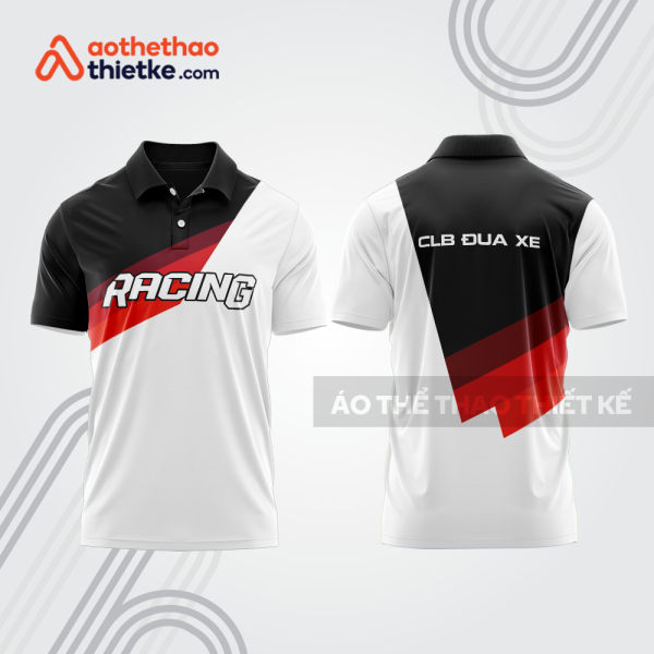 Mẫu thiết kế áo polo đội đua xe mô tô & ô tô đẹp mta212