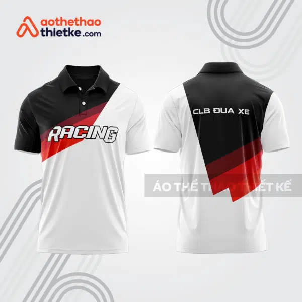Mẫu thiết kế áo polo đội đua xe mô tô & ô tô đẹp mta212